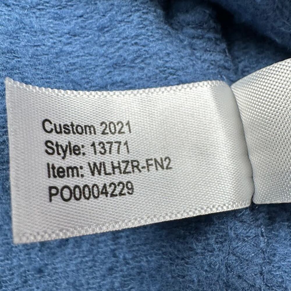 Marine Layer Sweatshirt Womens Medium Blue Afternoon Full Zip Hoodie Outdoor - Picture 10 of 14